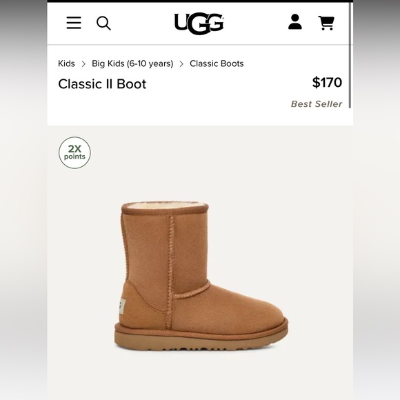 ✨ SOLD ✨UGG | Classic Short II Boots | Chestnut - Picture 7 of 9
